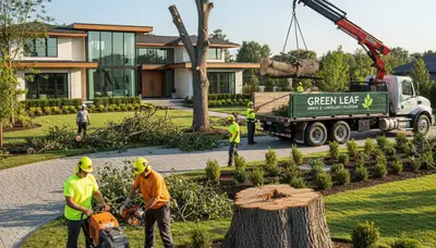 Professional landscaping and tree removal service in Worcester, MA by Chop Chop Tree experts