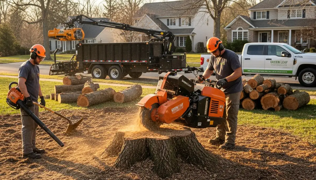 Professional stump removal service in Worcester MA by Chop Chop Tree experts