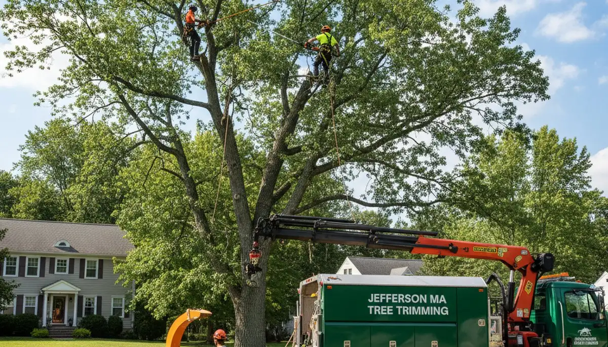 Professional tree removal service in Worcester MA by expert local arborists
