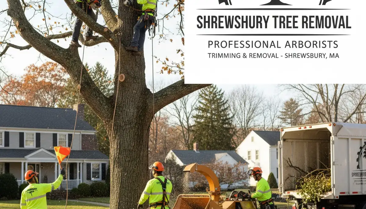 Professional tree removal service in Worcester MA by expert arborists at Tree Trimming Worcester MA