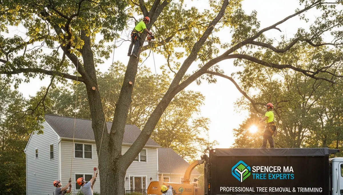 Professional tree removal service in Worcester MA by expert arborists at TreeTrimmingWorcesterMA