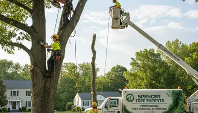 Professional tree removal service in Worcester MA by expert arborists from Tree Trimming Worcester MA